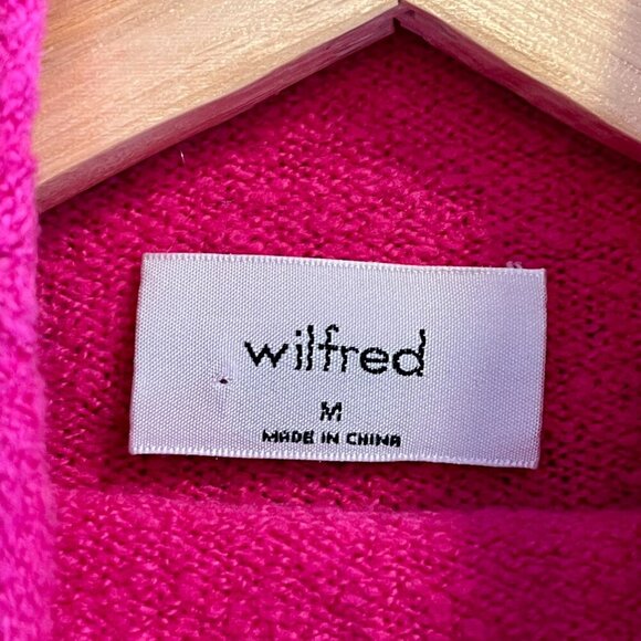 Wilfred Free Pink Knit Sweater Size Medium - Picture 3 of 10